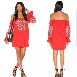 Free People Embroidered Dress